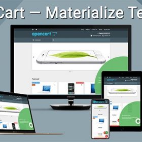 Materializar Template 2019 OPENCART 3x