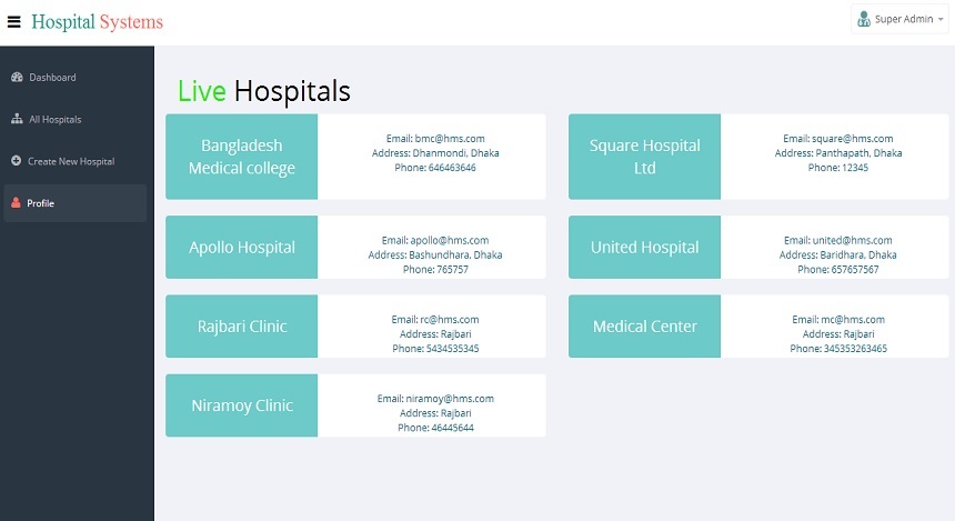 Sistema Hospital - Multi Hospital - Sistema de Gestão Hospitalar