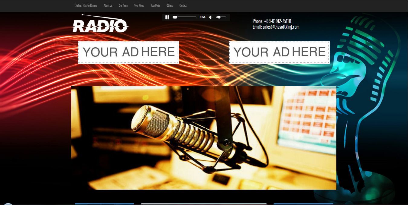 Script Radio - Streamo - Rádio Online e TV Streaming CMS