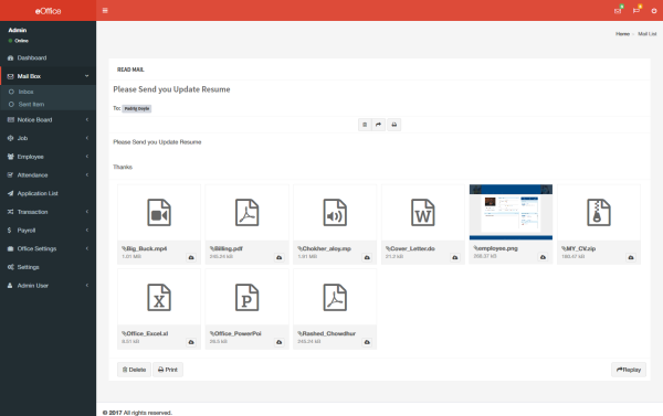 PDV Online - eOffice CRM - (Contas, HRM, Inventário, Vendas)