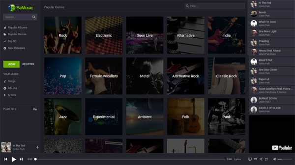 Script Radio - BeMusic - Music Streaming Engine