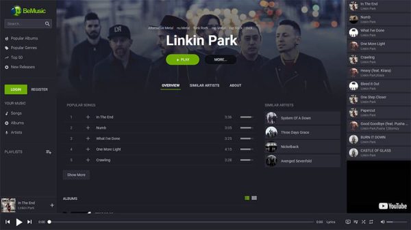 Script Radio - BeMusic - Music Streaming Engine